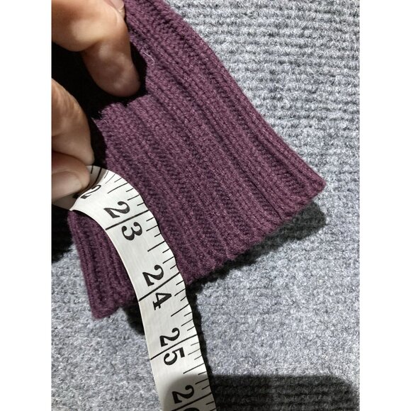 Arizona Hoodie Women’s Size Medium Purple Long Sleeve Button Up - Picture 9 of 11